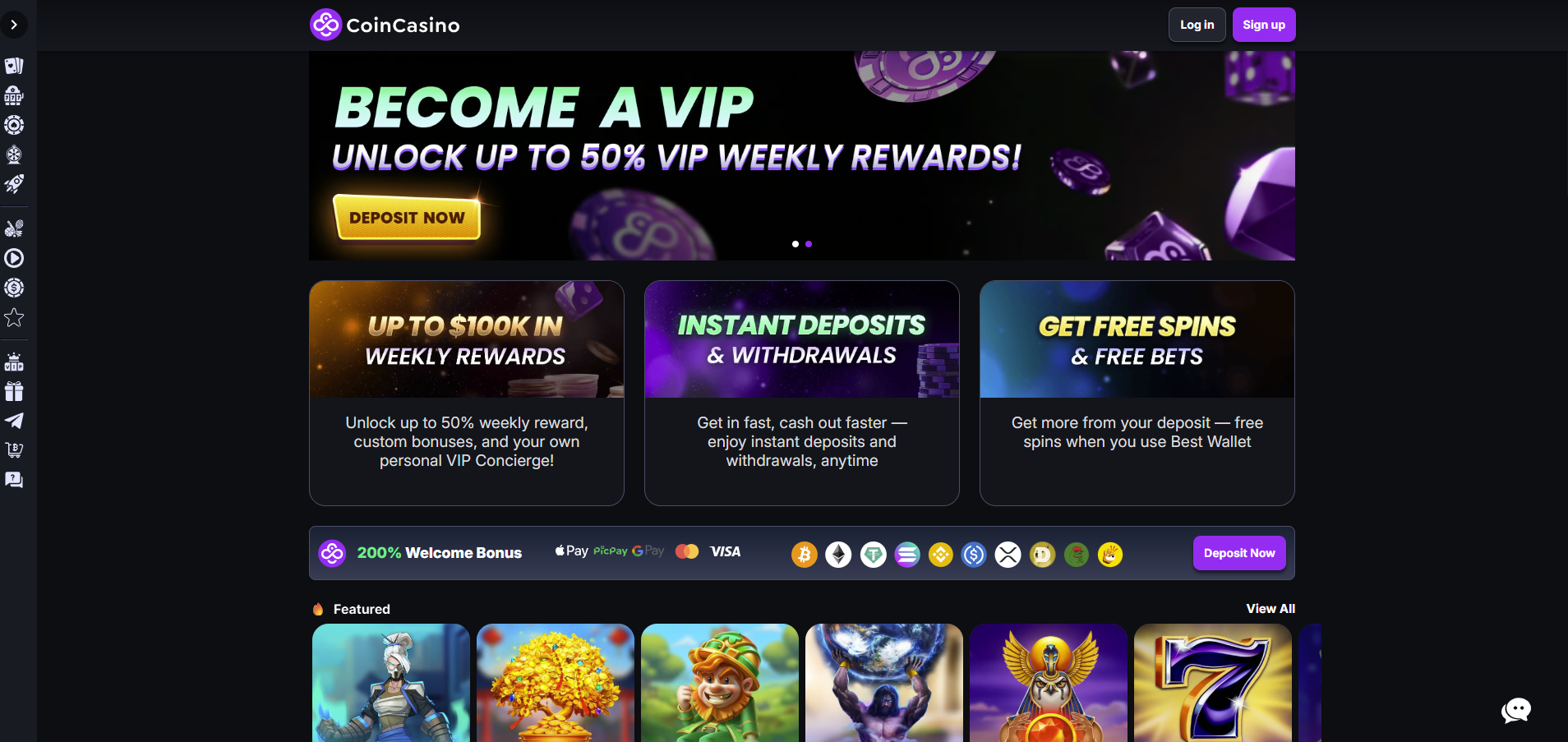 CoinCasino - betting site Sout Africa